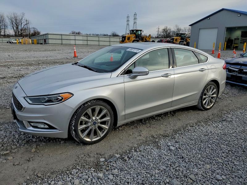 FORD FUSION TIT 2017 with VIN 3FA6P0D93HR298592 - Photo from auction