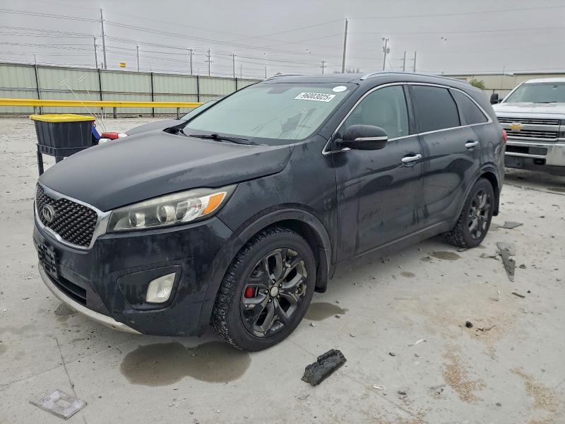 KIA SORENTO SX 2016 with VIN 5XYPK4A54GG071765 - Photo from auction