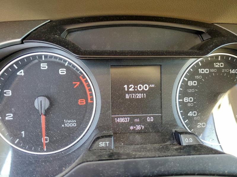 Photo 9 from auction – 2012 AUDI A4 PREMIUM with VIN WAUWFAFL3CA112416