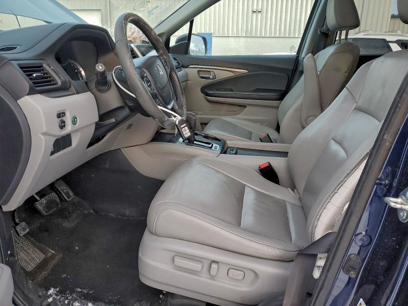 Foto 7 de la subasta – 2017 HONDA PILOT EXL con VIN 5FNYF6H52HB024172