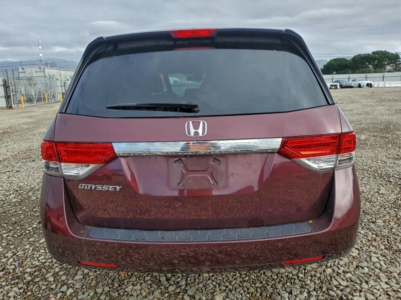 Photo 6 from auction – 2014 HONDA ODYSSEY EX with VIN 5FNRL5H66EB135769