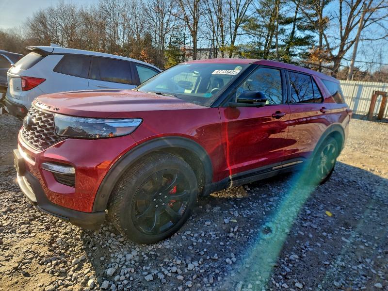 FORD EXPLORER S 2021 with VIN 1FM5K8GC5MGB26944 - Photo from auction