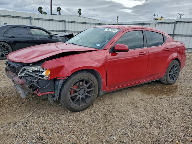 DODGE AVENGER SE 2013 with VIN 1C3CDZAB7DN540402 - Photo from auction