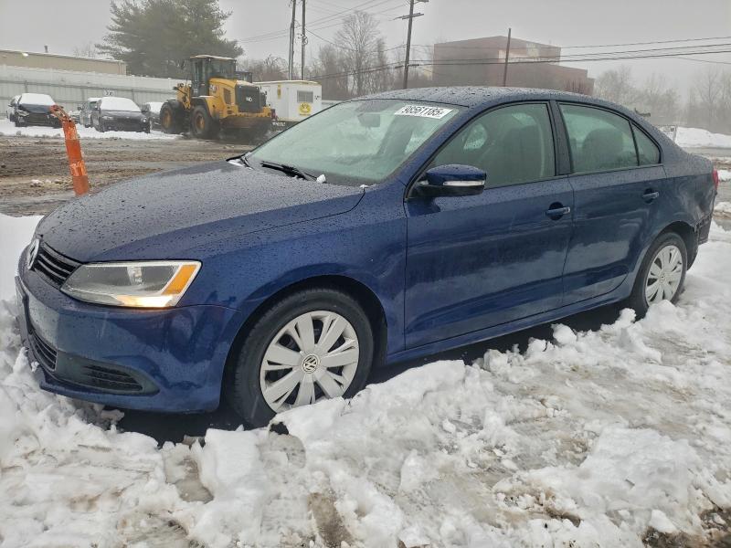 VOLKSWAGEN JETTA SE 2012 with VIN 3VWDP7AJ5CM104589 - Photo from auction
