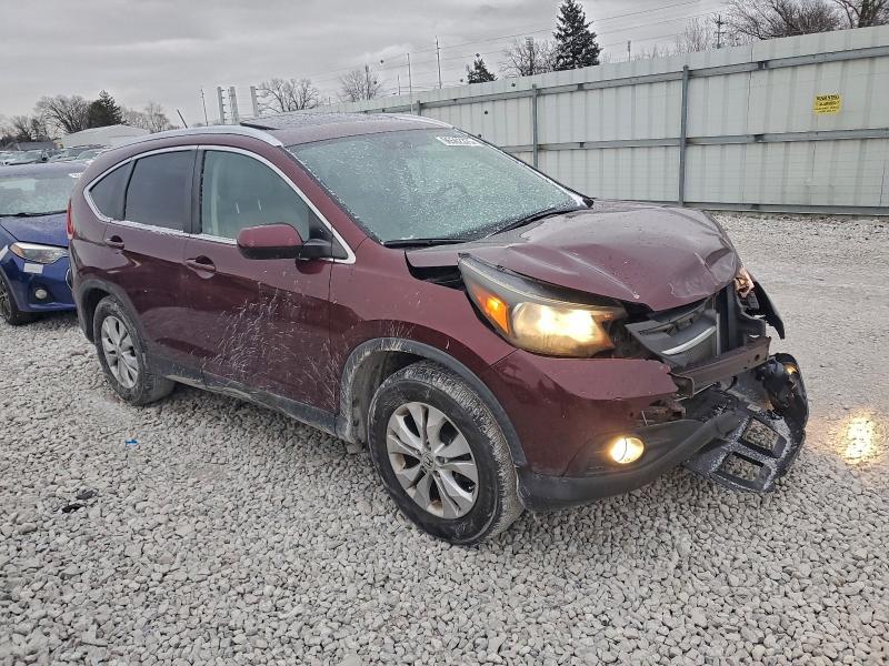 Photo 4 from auction – 2012 HONDA CR-V EXL with VIN 5J6RM3H77CL003375
