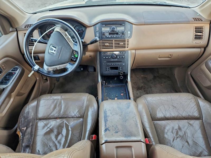 Photo 8 from auction – 2005 HONDA PILOT EXL with VIN 5FNYF18555B007932