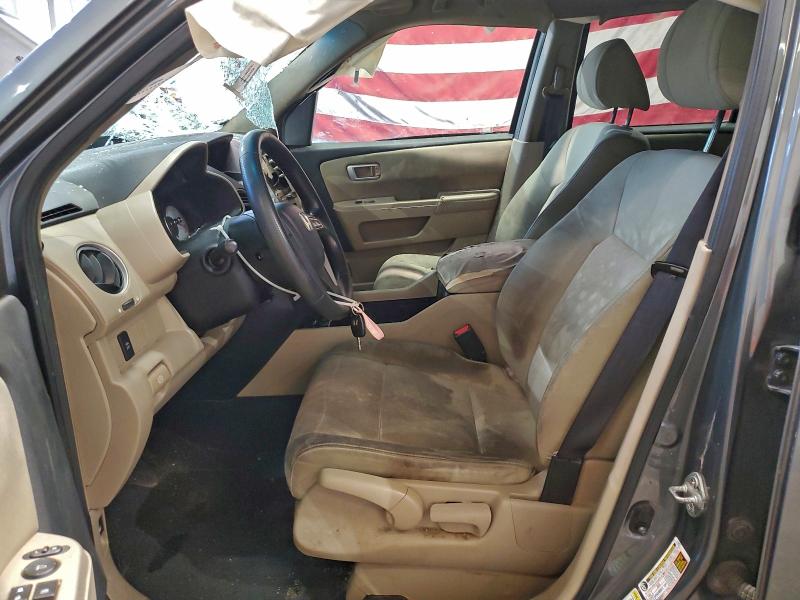 Photo 7 from auction – 2009 HONDA PILOT LX with VIN 5FNYF48209B045971