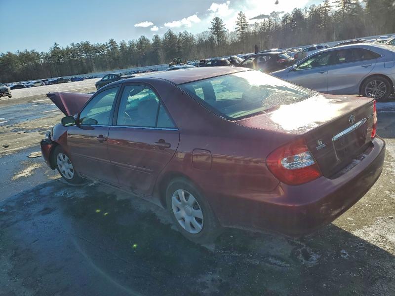 Photo 2 from auction – 2002 TOYOTA CAMRY LE with VIN 4T1BE32K82U004167