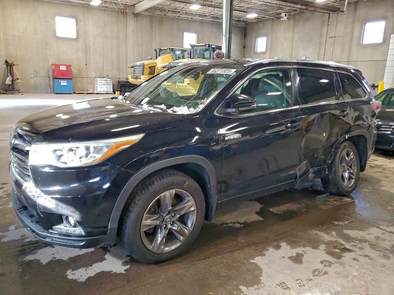 TOYOTA HIGHLANDER 2015 with VIN 5TDDCRFH7FS009570 - Photo from auction