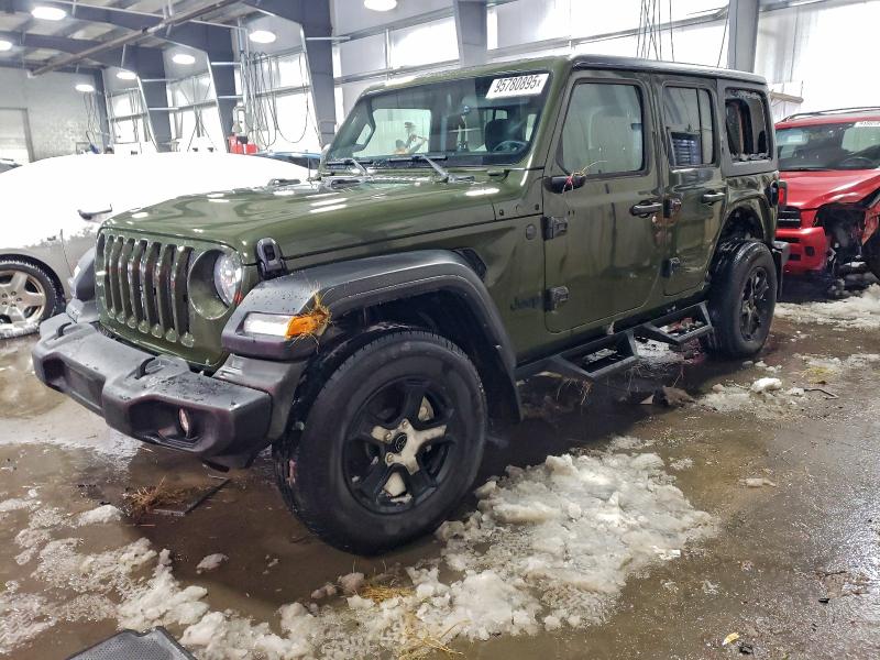 JEEP WRANGLER U 2022 with VIN 1C4HJXDM2NW272530 - Photo from auction