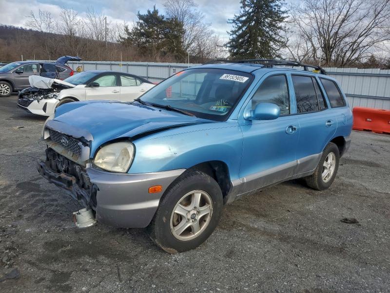 Photo 1 from auction – 2004 HYUNDAI SANTA FE G with VIN KM8SC13D64U837379