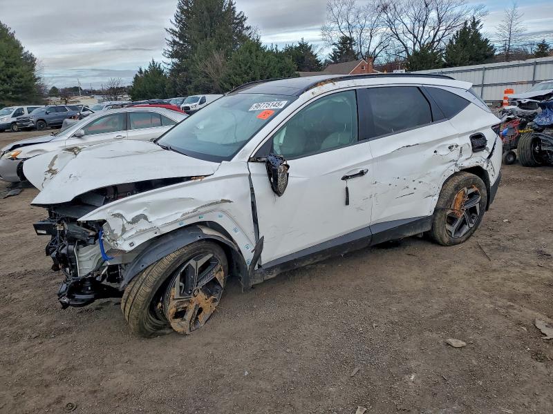Photo 1 from auction – 2022 HYUNDAI TUCSON LIM with VIN KM8JECA10NU046311