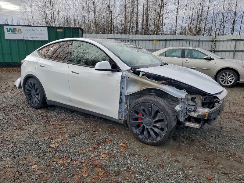 Photo 4 from auction – 2022 TESLA MODEL Y with VIN 7SAYGDEF5NF461936