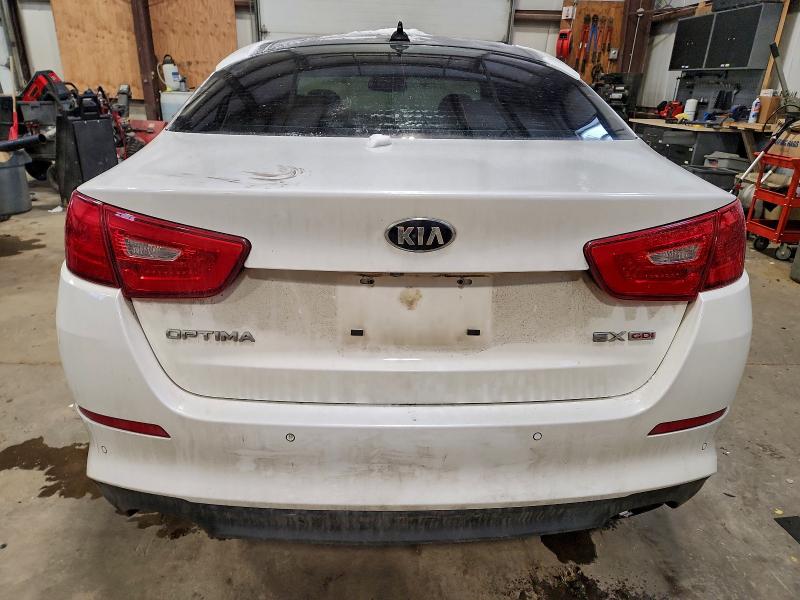 Photo 6 from auction – 2015 KIA OPTIMA EX with VIN KNAGN4A72F5657488