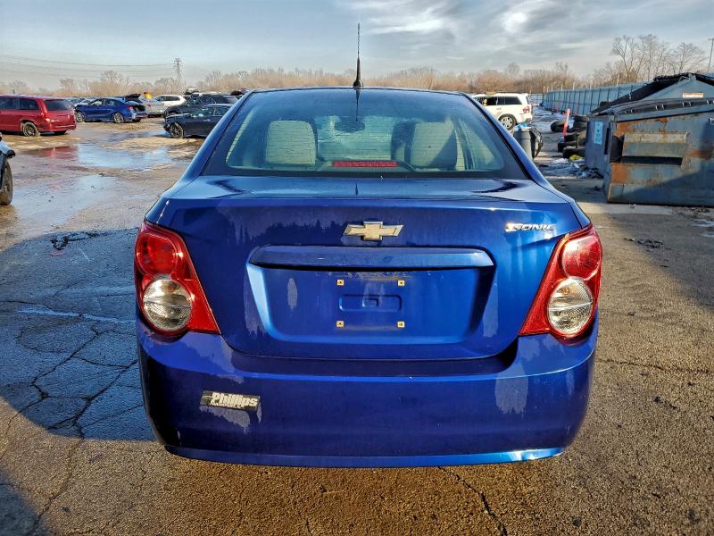 Photo 6 from auction – 2013 CHEVROLET SONIC with VIN 1G1JA5SH5D4167981