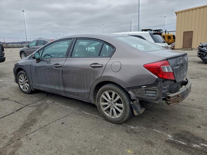 Photo 2 from auction – 2012 HONDA CIVIC EX with VIN 19XFB2F81CE383617