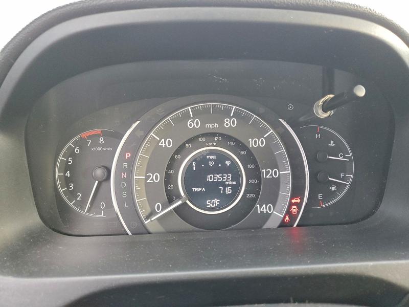Photo 9 from auction – 2016 HONDA CR-V EX with VIN 3CZRM3H58GG700586