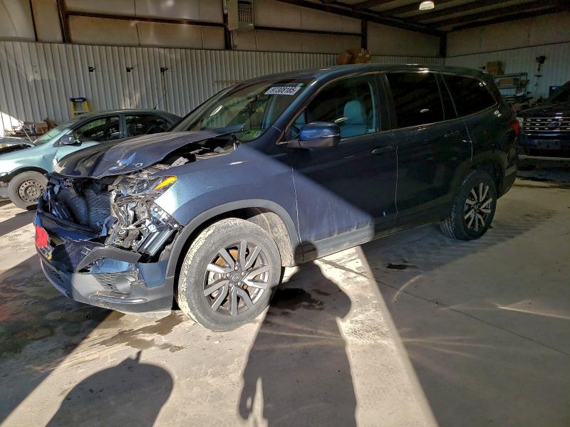 HONDA PILOT EXL 2021 with VIN 5FNYF6H50MB036993 - Photo from auction