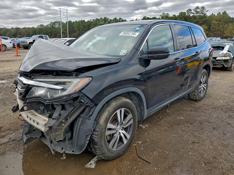 Photo 1 from auction – 2018 HONDA PILOT EXL with VIN 5FNYF5H59JB025528