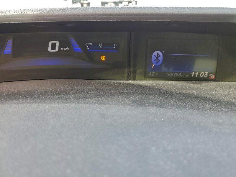 Photo 9 from auction – 2013 HONDA CIVIC with VIN 2HGFB2F50DH581523