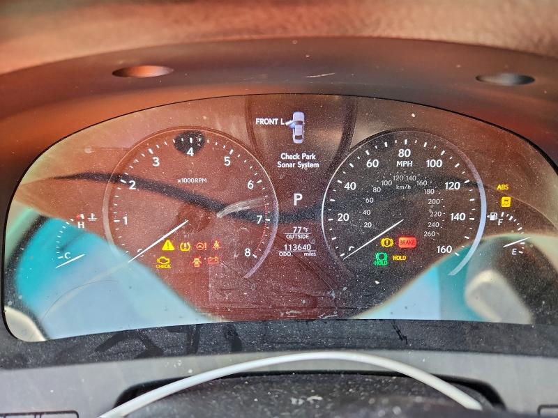 Photo 9 from auction – 2013 LEXUS LS 460 with VIN JTHBL5EF5D5116988
