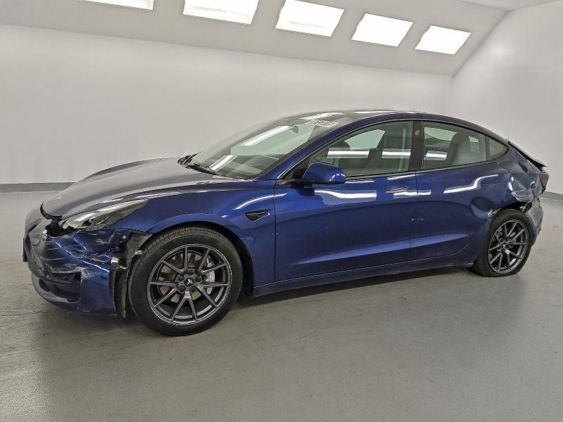 TESLA MODEL 3 2023 with VIN 5YJ3E1EA4PF448551 - Photo from auction