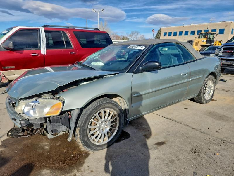 CHRYSLER SEBRING LX 2004 with VIN 1C3EL45R74N244530 - Photo from auction