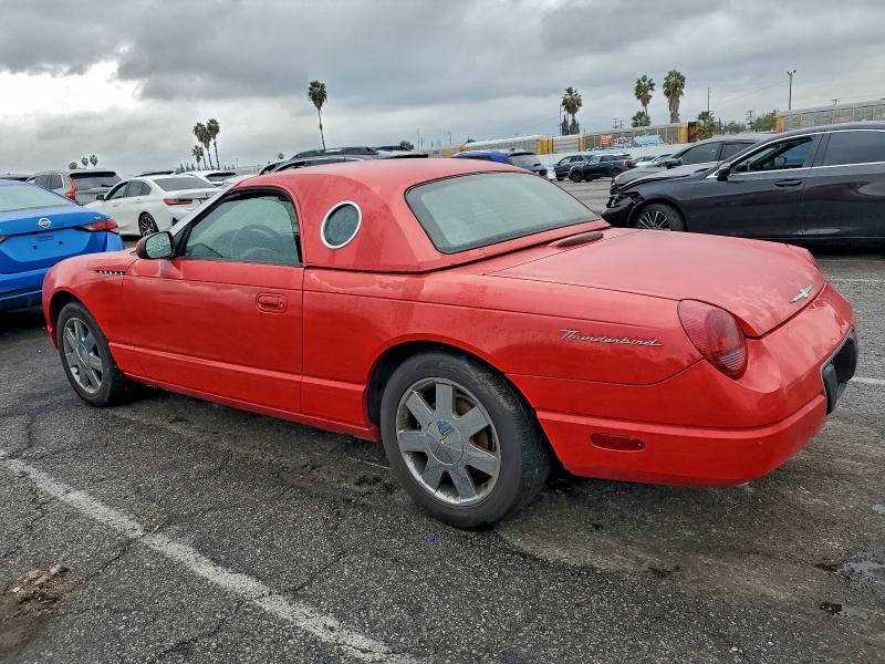 Photo 2 from auction – 2002 FORD THUNDERBIR with VIN 1FAHP60A02Y122166