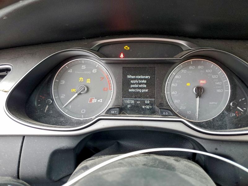 Photo 9 from auction – 2015 AUDI S4 PREMIUM with VIN WAUBGAFL5FA036570