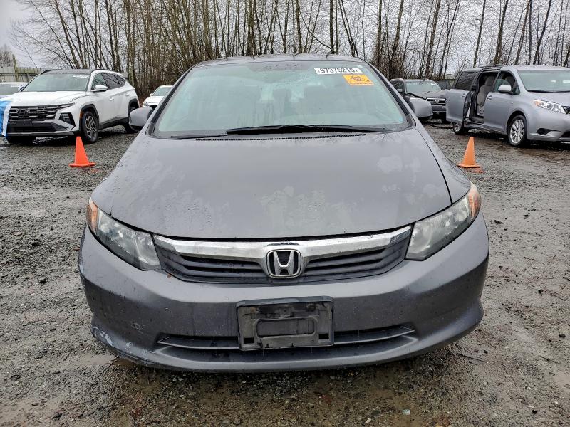 Photo 5 from auction – 2012 HONDA CIVIC HF with VIN 2HGFB2F66CH317956