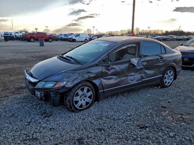 HONDA CIVIC LX 2010 with VIN 2HGFA1E53AH557789 - Photo from auction