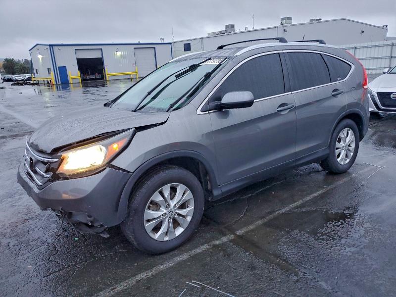 HONDA CR-V EXL 2012 with VIN JHLRM4H76CC004726 - Photo from auction