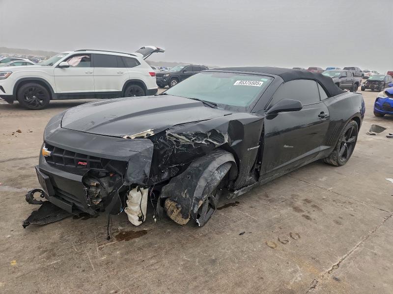 CHEVROLET CAMARO LT 2013 with VIN 2G1FB3D34D9228839 - Photo from auction