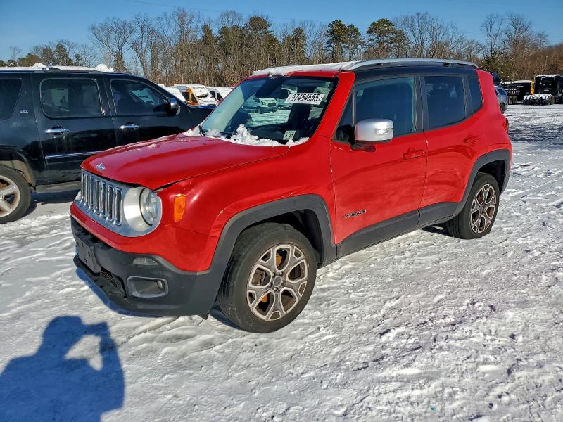 JEEP RENEGADE L 2016 with VIN ZACCJBDTXGPE37048 - Photo from auction