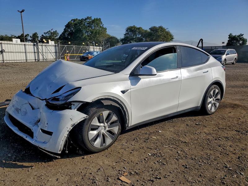 TESLA MODEL Y 2022 с VIN 7SAYGAEE1NF489223 - Фото с аукциона