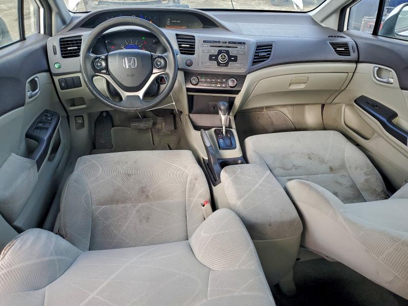 Photo 8 from auction – 2012 HONDA CIVIC LX with VIN 19XFB2F56CE391427