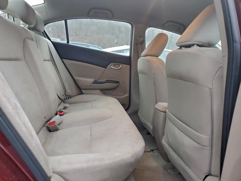 Photo 10 from auction – 2012 HONDA CIVIC LX with VIN 19XFB2F55CE326763