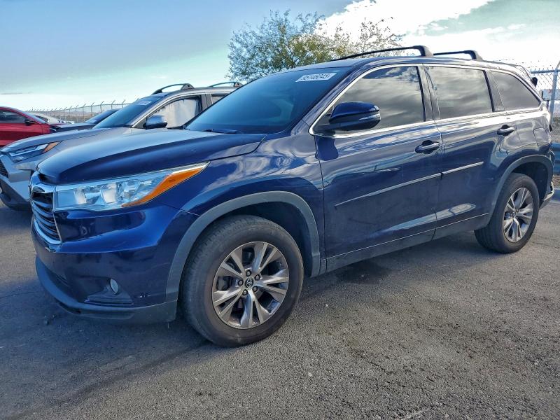 Foto 1 de la subasta – 2016 TOYOTA HIGHLANDER con VIN 5TDZKRFH4GS183221