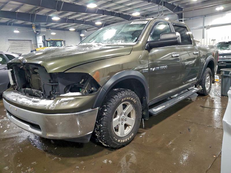 DODGE RAM 1500 S 2012 with VIN 1C6RD7LTXCS134590 - Photo from auction