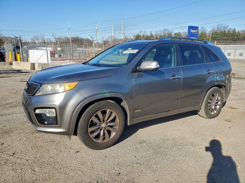 KIA SORENTO SX 2013 with VIN 5XYKWDA23DG312148 - Photo from auction