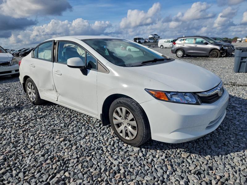 Photo 4 from auction – 2012 HONDA CIVIC LX with VIN 19XFB2F53CE091473