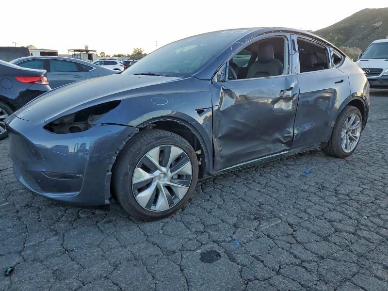 TESLA MODEL Y 2021 with VIN 5YJYGDEE2MF287455 - Photo from auction