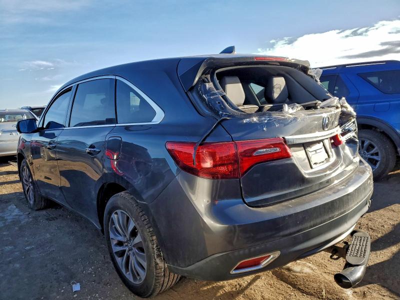 Photo 2 from auction – 2014 ACURA MDX TECHNO with VIN 5FRYD4H47EB020288