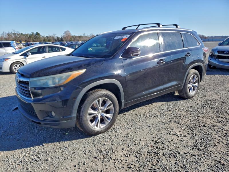 TOYOTA HIGHLANDER 2015 with VIN 5TDKKRFH7FS084263 - Photo from auction