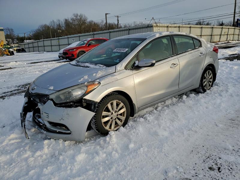 KIA FORTE LX 2014 with VIN KNAFX4A68E5148873 - Photo from auction