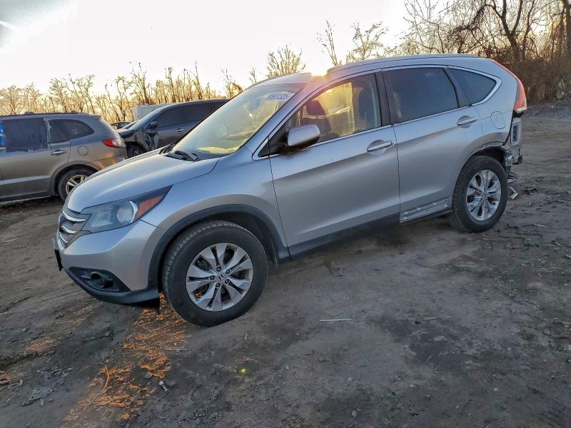 HONDA CR-V EXL 2014 with VIN 2HKRM4H73EH644901 - Photo from auction