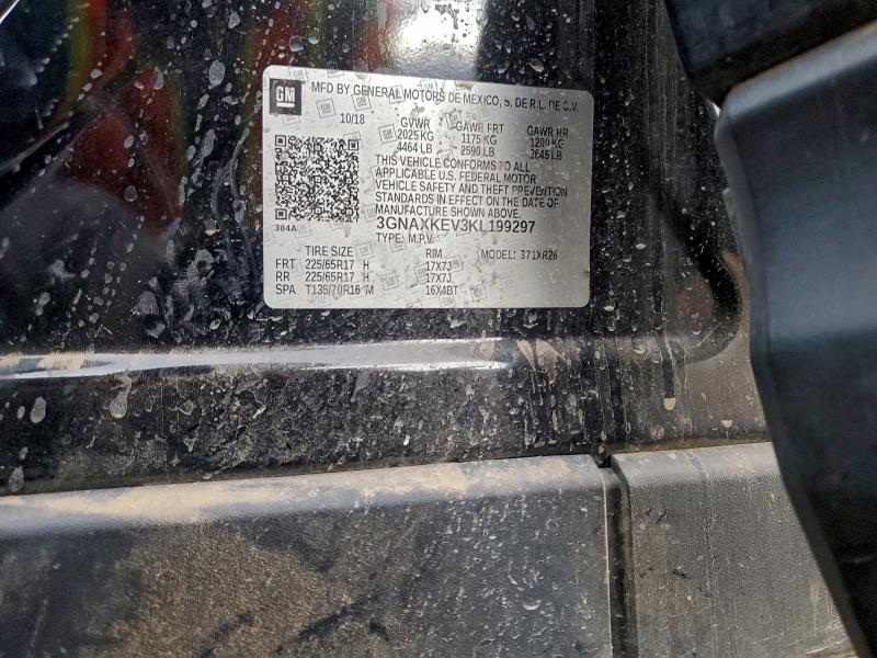 Photo 14 from auction – 2019 CHEVROLET EQUINOX with VIN 3GNAXKEV3KL199297