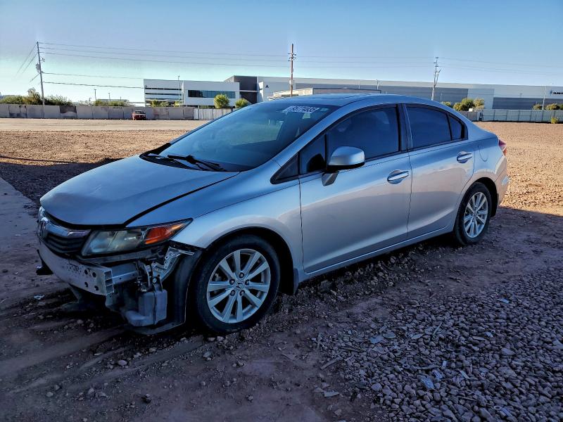 HONDA CIVIC EX 2012 с VIN 19XFB2F89CE345391 - Фото с аукциона