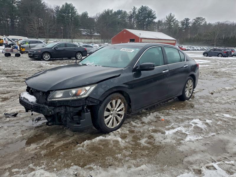 HONDA ACCORD EXL 2015 with VIN 1HGCR2F87FA229680 - Photo from auction