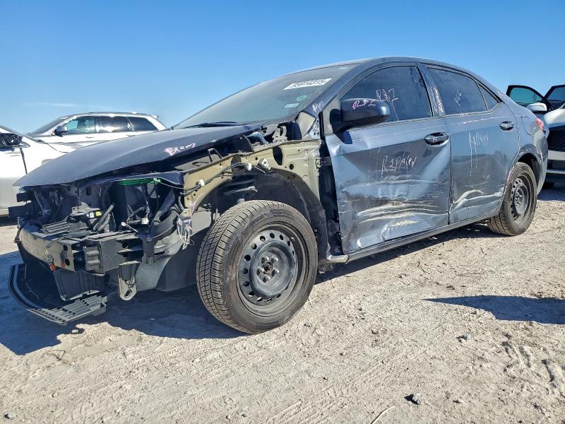 TOYOTA COROLLA L 2019 with VIN 5YFBURHE8KP904592 - Photo from auction
